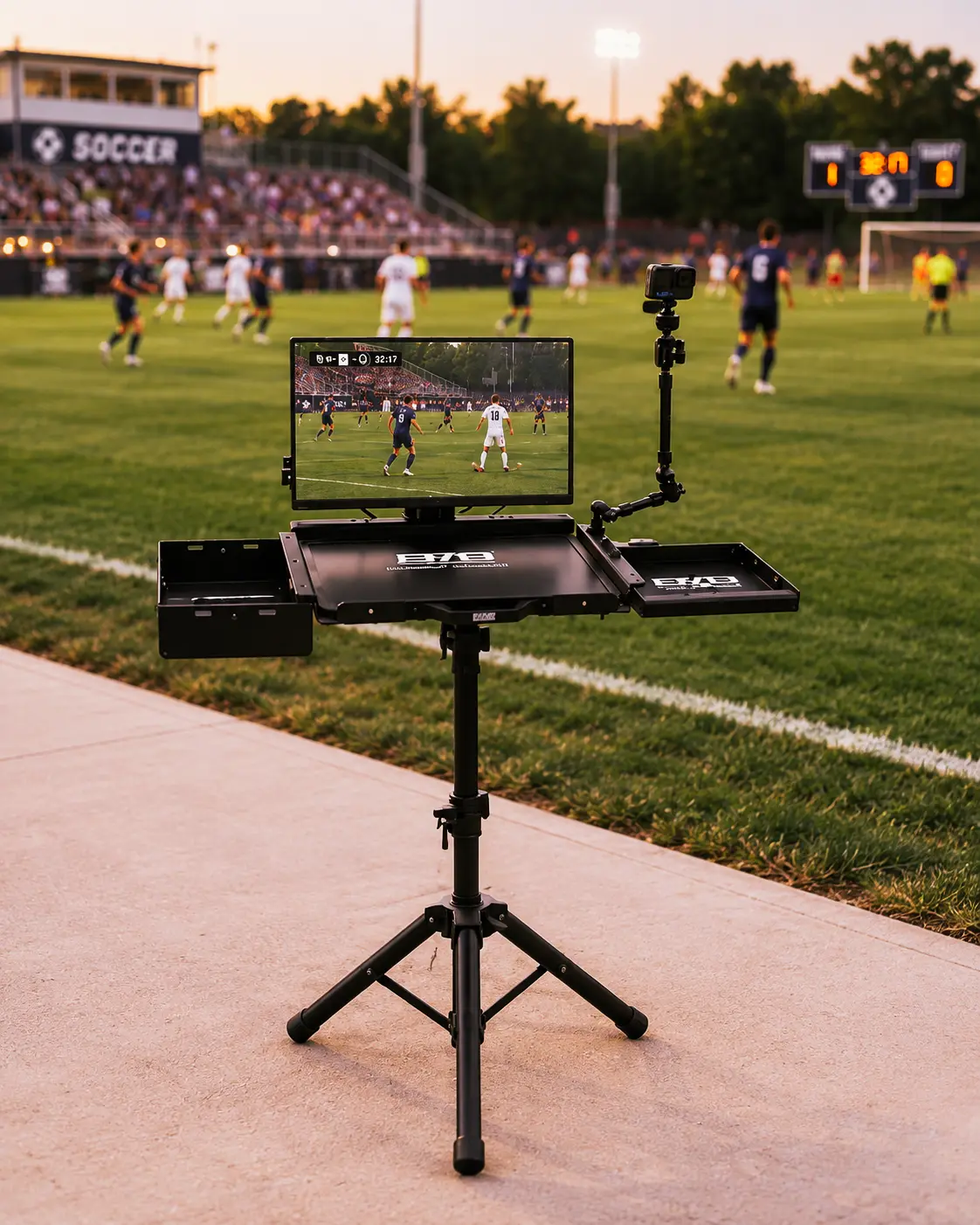Remote production field setup